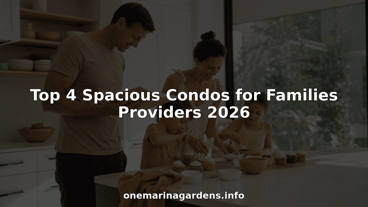 Top 4 Spacious Condos for Families Providers 2026