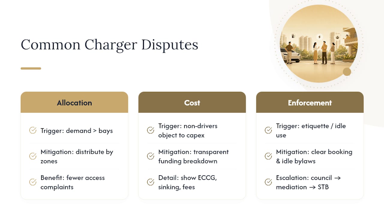 What Happens When Residents Disagree About Chargers? — overview diagram