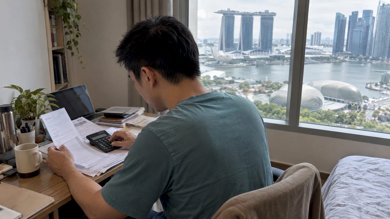 Singapore TDSR Rules: 55% Loan Math for Buyers at One Marina Gardens